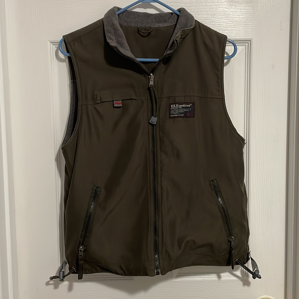 US EXPEDITION REVERSIBLE FULL ZIPPER VEST